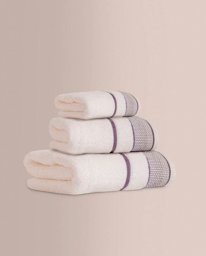 Juego de toallas ARET blanco - Imagen 1