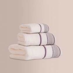 Juego de toallas ARET blanco - Imagen 1