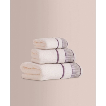 Juego de toallas ARET blanco - Imagen 1