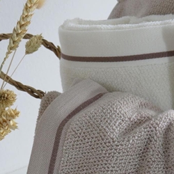 Juego de toallas crema - Imagen 1