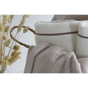 Juego de toallas crema - Imagen 1