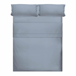 Juego sábanas BASIC LINE Stilia DENIM - Imagen 1