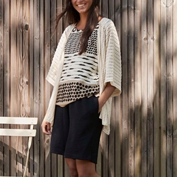 Kimono beige - Imagen 1