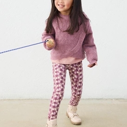 Legging estampado violeta - Imagen 1