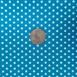 Lunares petroleo Algodón 100% - Imagen 1