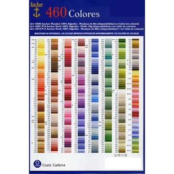 Madeja de perlé nº5 5gr (color 1 hasta 336) - Imagen 2