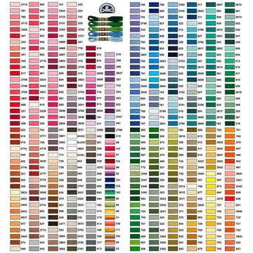 Madeja mouliné DMC (color desde 869 hasta 3866) - Imagen 2