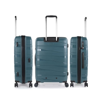 Maleta cabina JASLEN STUTTGART AZUL METALIZADO - Imagen 2