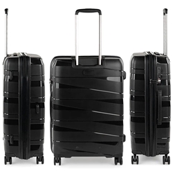 Maleta cabina JASLEN STUTTGART NEGRO METALIZADO - Imagen 2