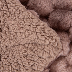 Manta degradé avellana - Imagen 2