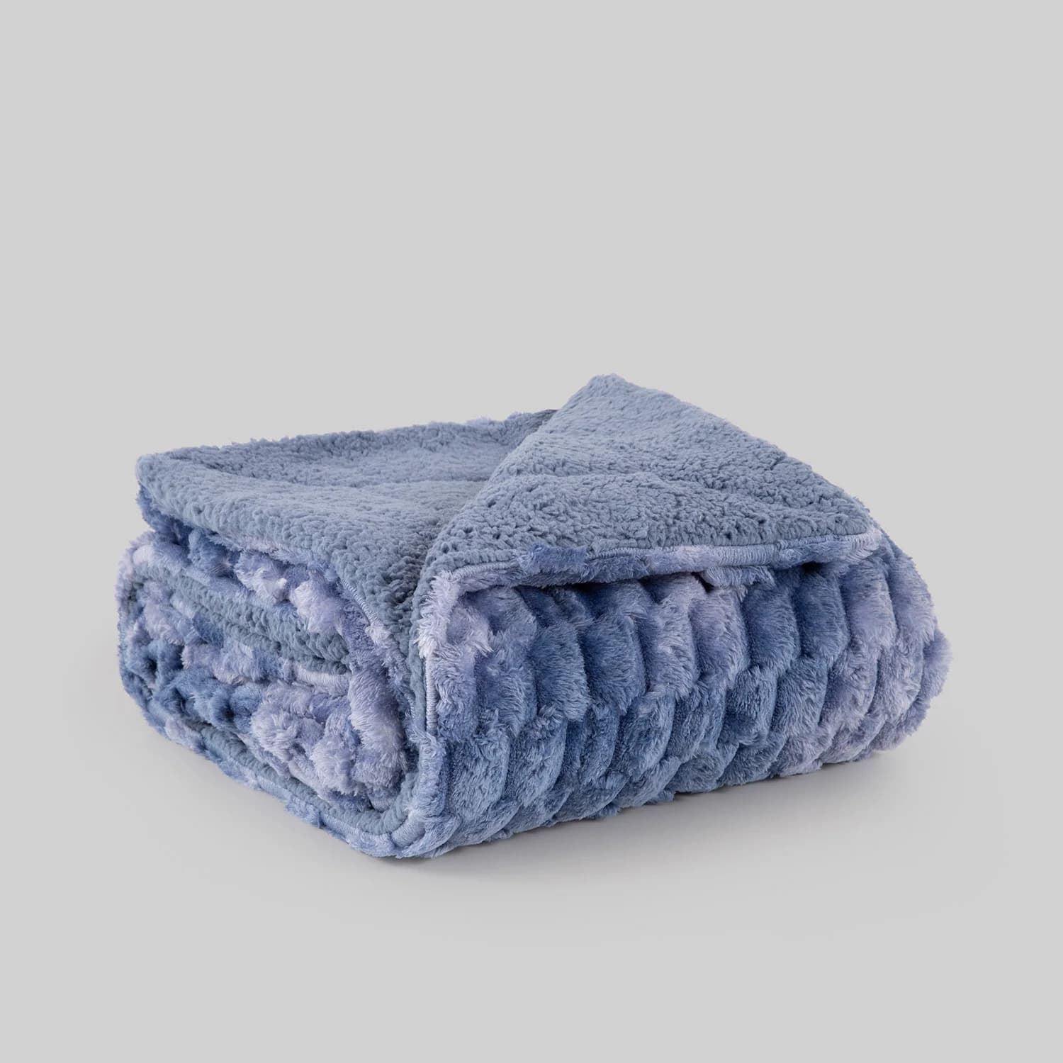 Manta degradé azul - Imagen 1