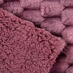 Manta degradé malva - Imagen 2