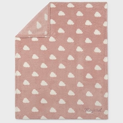 Manta pelo doble rosa baby - Imagen 2