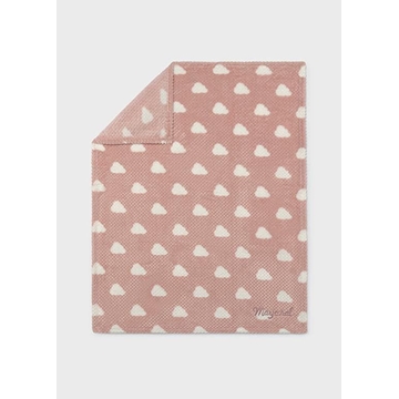 Manta pelo doble rosa baby - Imagen 2