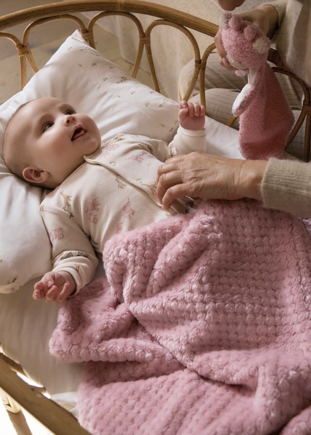 Manta pelo orquídea - Imagen 4