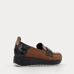 Mocasín marrón leopardo - Imagen 2