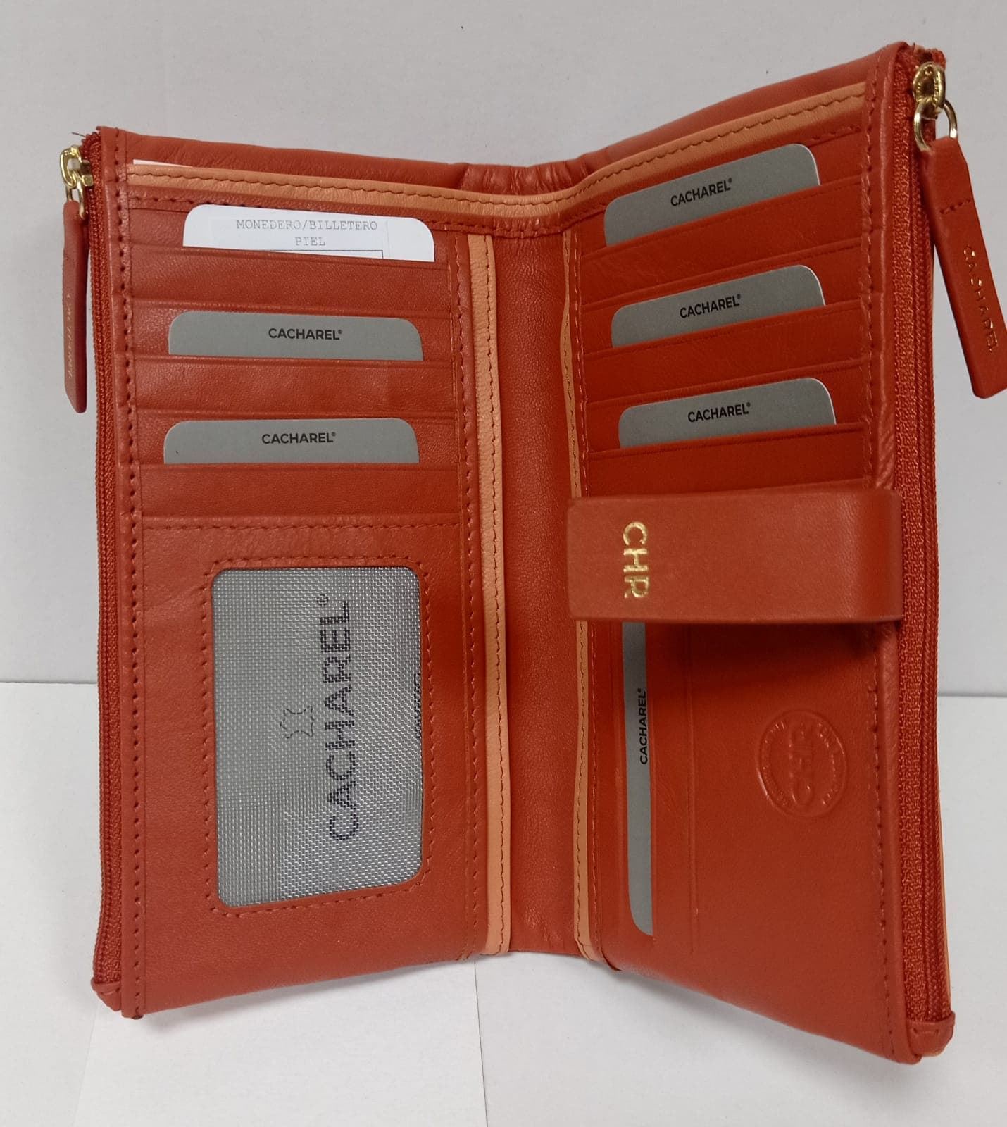 Monedero-billetero camel - Imagen 2