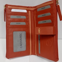 Monedero-billetero camel - Imagen 2