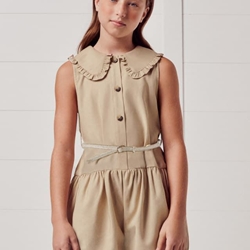 Mono tostado con cinturón - Imagen 1