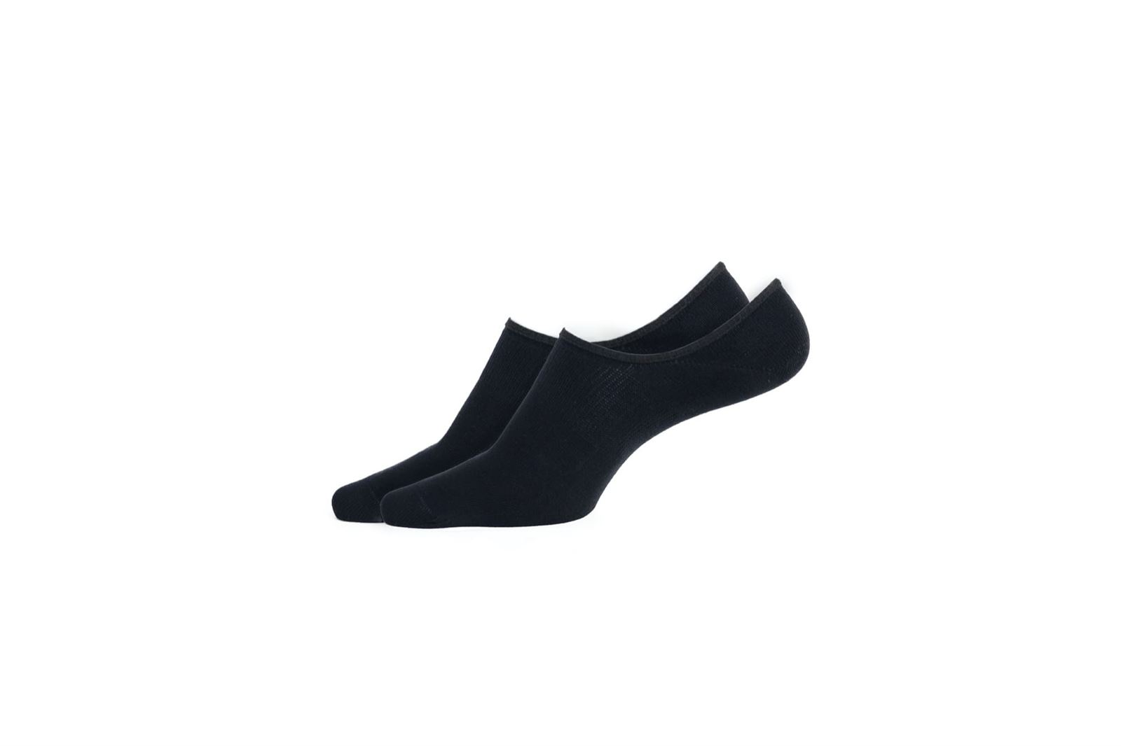 Pack 2 pares calcetines invisibles CE negro - Imagen 1