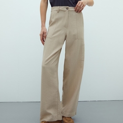 Pantalón beige - Imagen 1