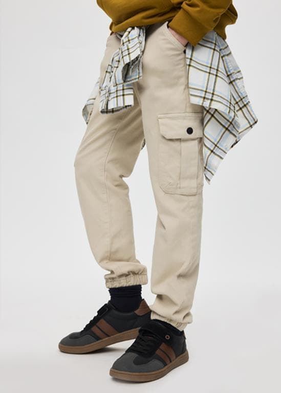 Pantalón cargo caliza - Imagen 2