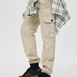Pantalón cargo caliza - Imagen 2