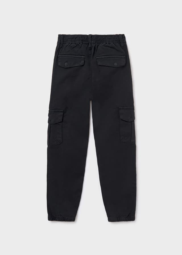 Pantalón cargo negro - Imagen 2