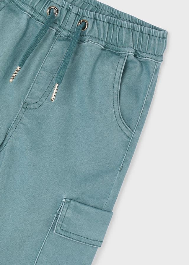 Pantalón cargo salvia - Imagen 6