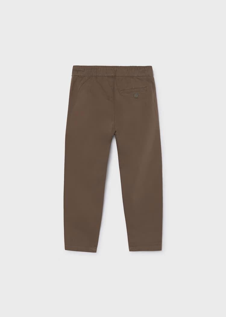 Pantalón chino jogger cacao - Imagen 3