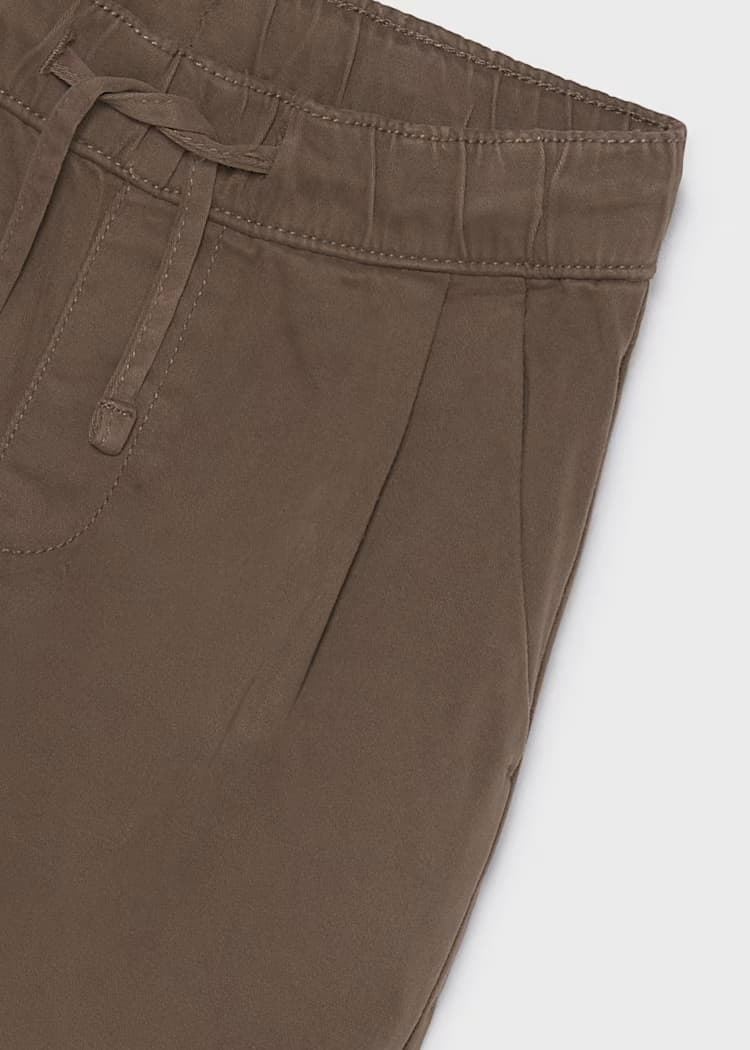Pantalón chino jogger cacao - Imagen 4