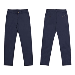 Pantalón chino marino - Imagen 1