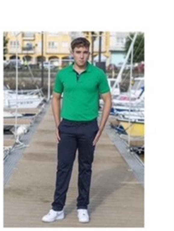 Pantalón chino marino - Imagen 1