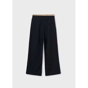 Pantalón cintura doble negro - Imagen 2