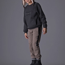 Pantalón contraste lodo - Imagen 1