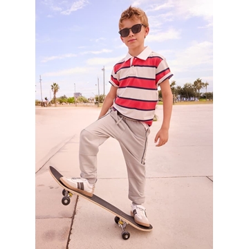 Pantalón contrastes shitake - Imagen 1