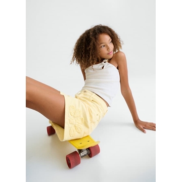 Pantalón corto vainilla - Imagen 1