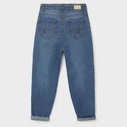 Pantalón cropped denim slouchy - Imagen 2