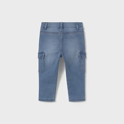 Pantalón denim cargo - Imagen 2