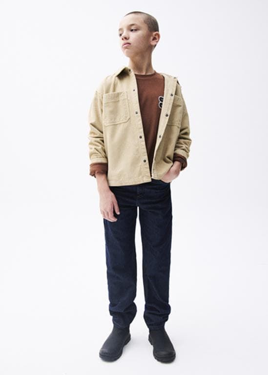 Pantalón denim dark índigo - Imagen 1