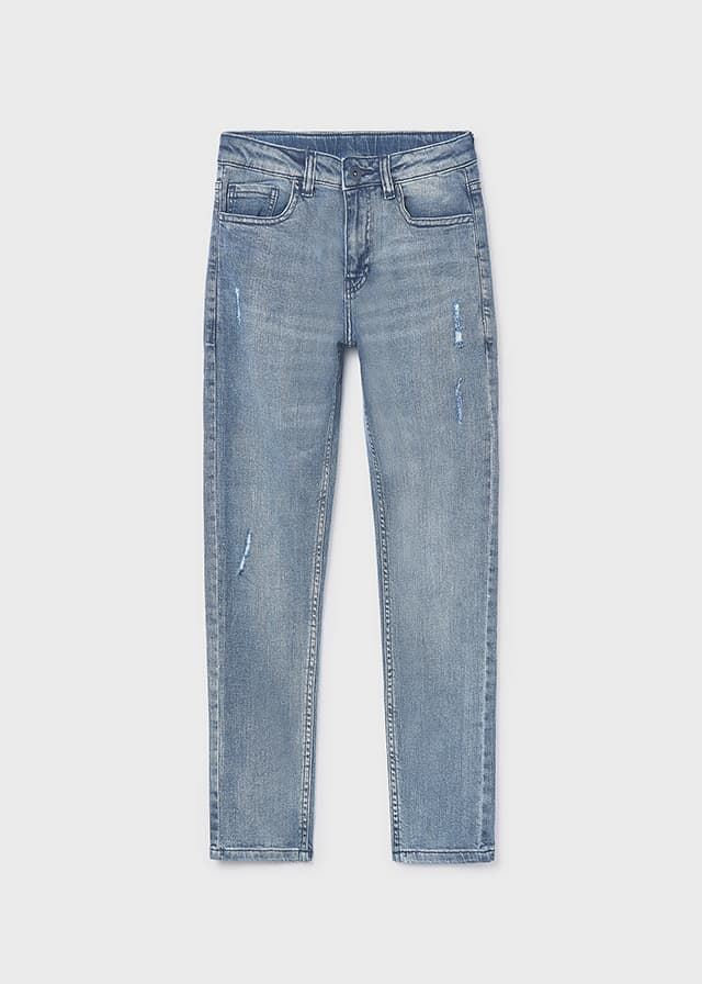 Pantalón denim straight - Imagen 2