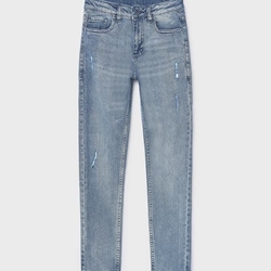 Pantalón denim straight - Imagen 2