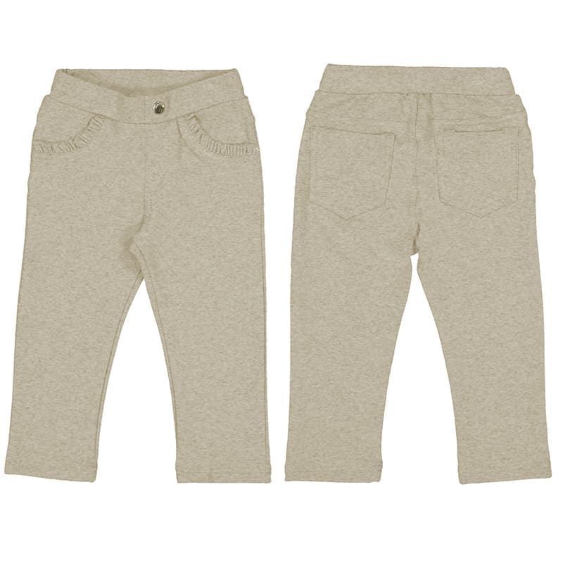 Pantalón felpa avellana - Imagen 1