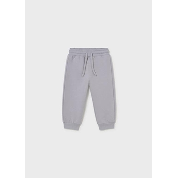 Pantalón felpa básico gris - Imagen 2