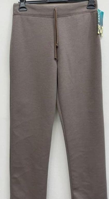 Pantalón felpa cordón topo - Imagen 1