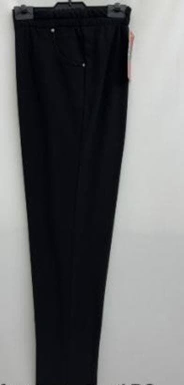 Pantalón felpa negro - Imagen 1