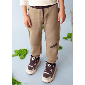 Pantalón felpa tahin - Imagen 2