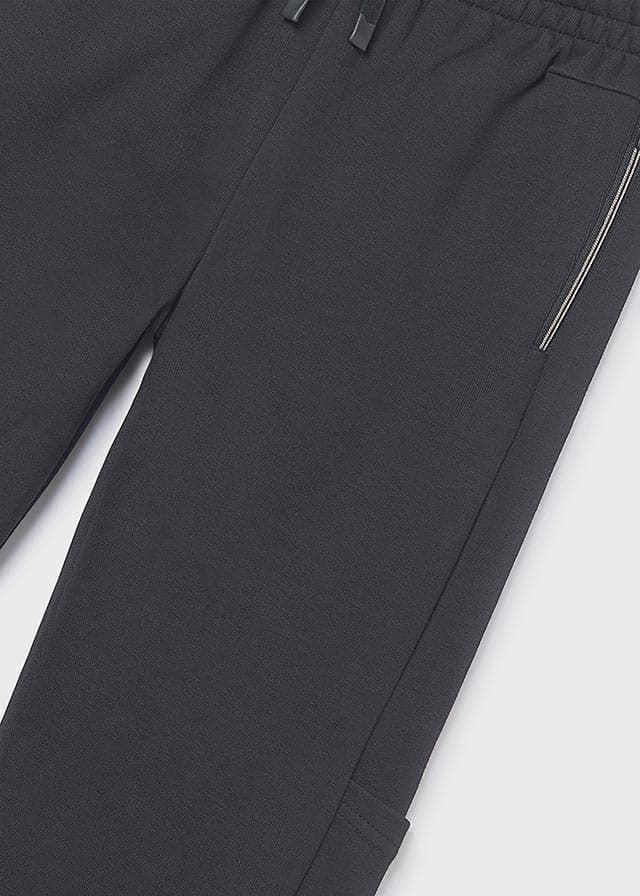 Pantalón interlock negro - Imagen 4