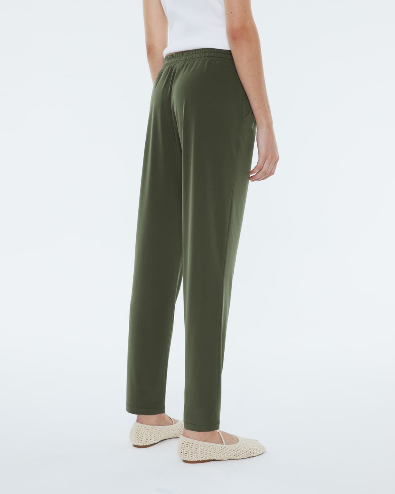 Pantalón jogger kaki - Imagen 2