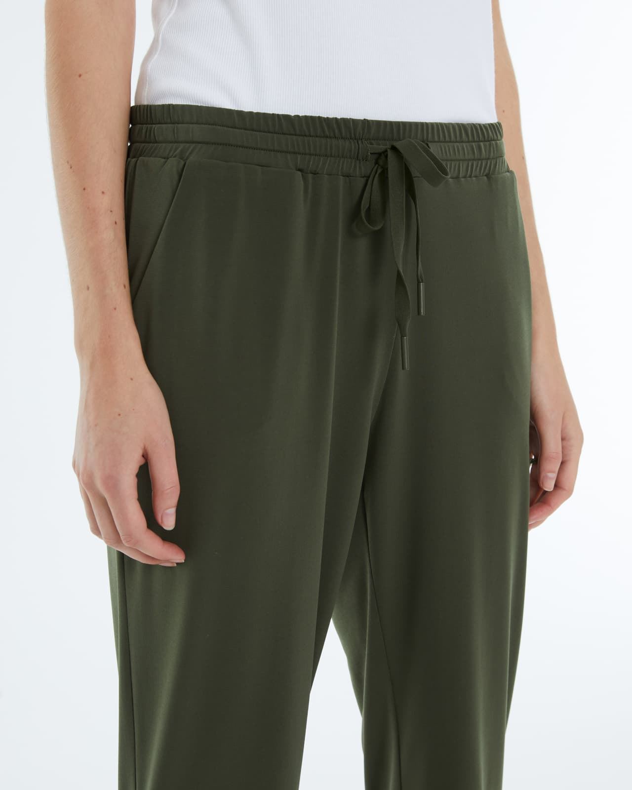 Pantalón jogger kaki - Imagen 3